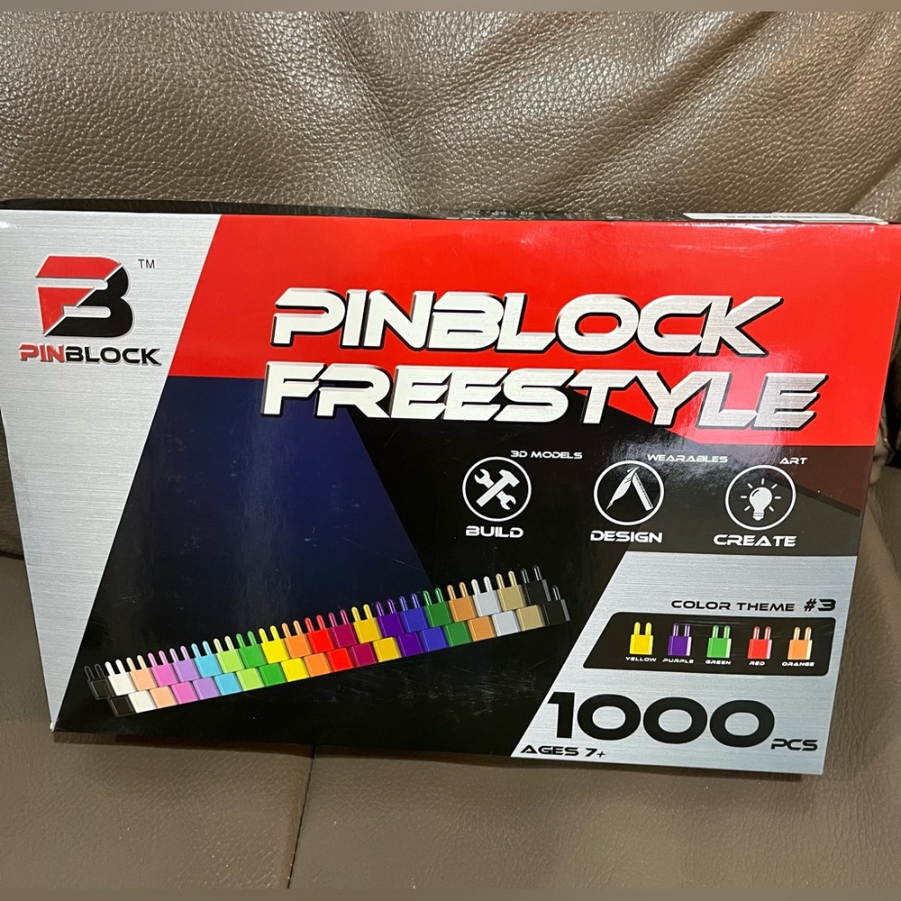 Pinblock Freestyle Building Set